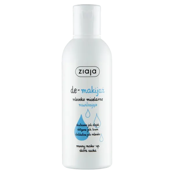 Увлажняющее мицеллярное молочко для лица, 200 мл Ziaja De-Makijaż 
Увлажняющее мицеллярное молочко для лица, 200 мл Ziaja De-Makijaż