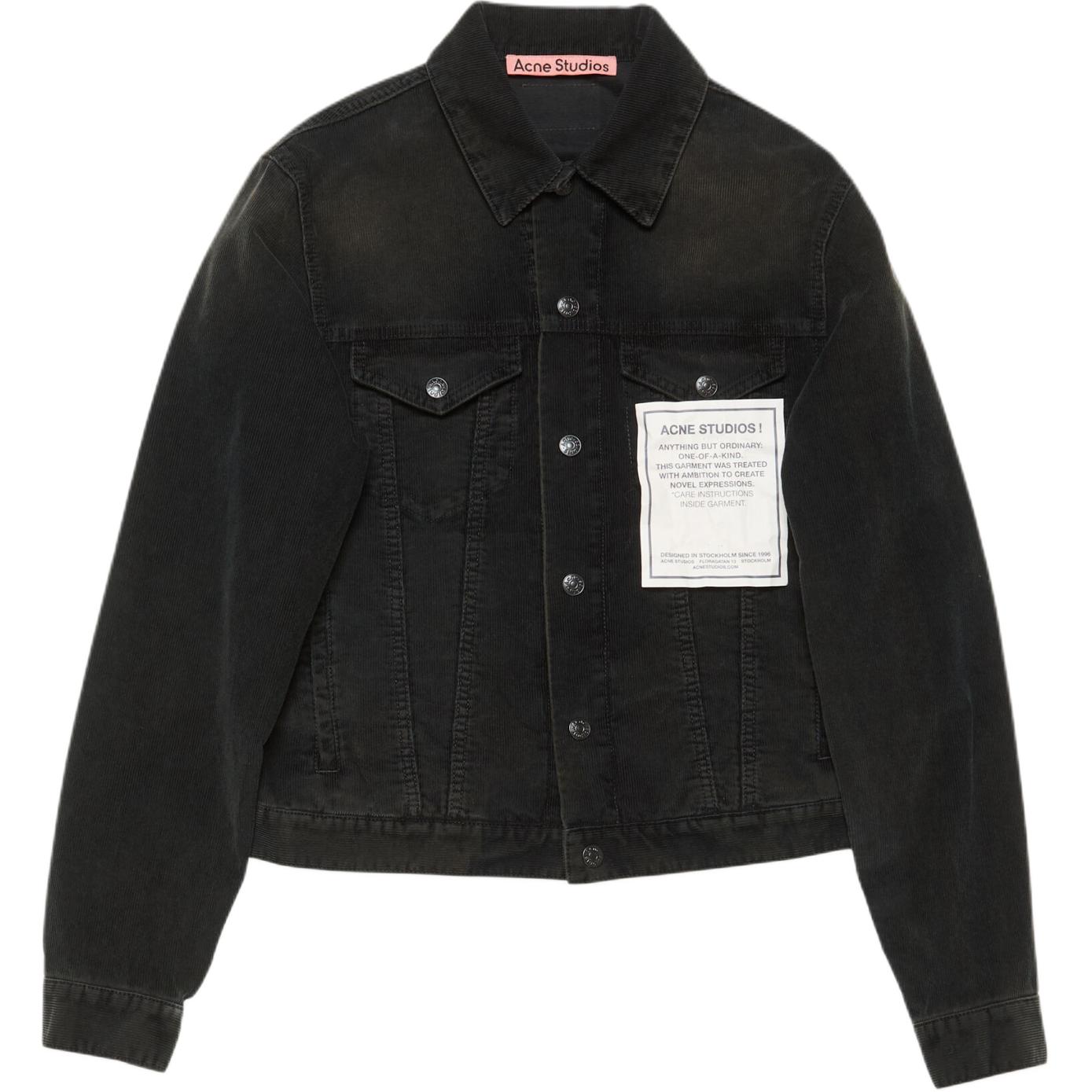 Куртка из вельвета с нашивкой Logo Patch Acne Studios, черный
Куртка из вельвета с нашивкой Logo Patch Acne Studios, черный