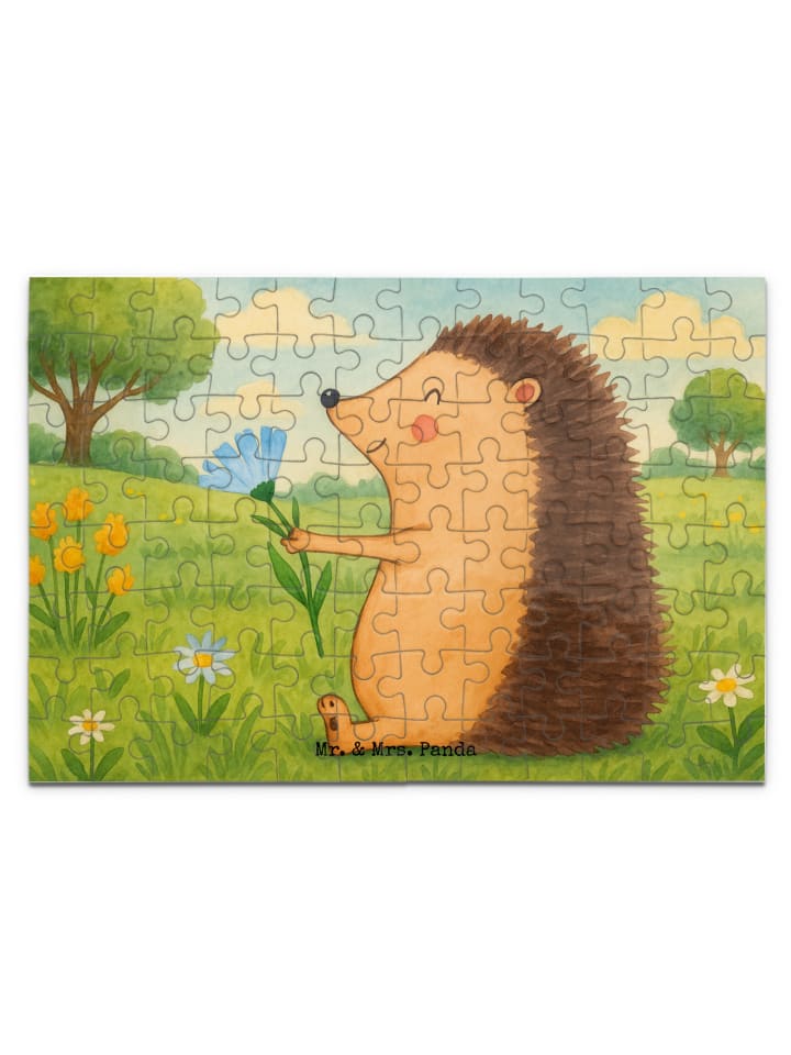 Mr. & Mrs. Panda Головоломка: ежик и цветок, без надписи белым цветом
Mr. & Mrs. Panda Головоломка: ежик и цветок, без надписи белым цветом