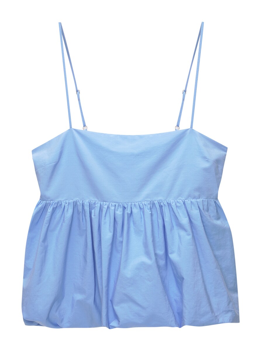 Топ Pull&Bear, синий
Топ Pull&Bear, синий