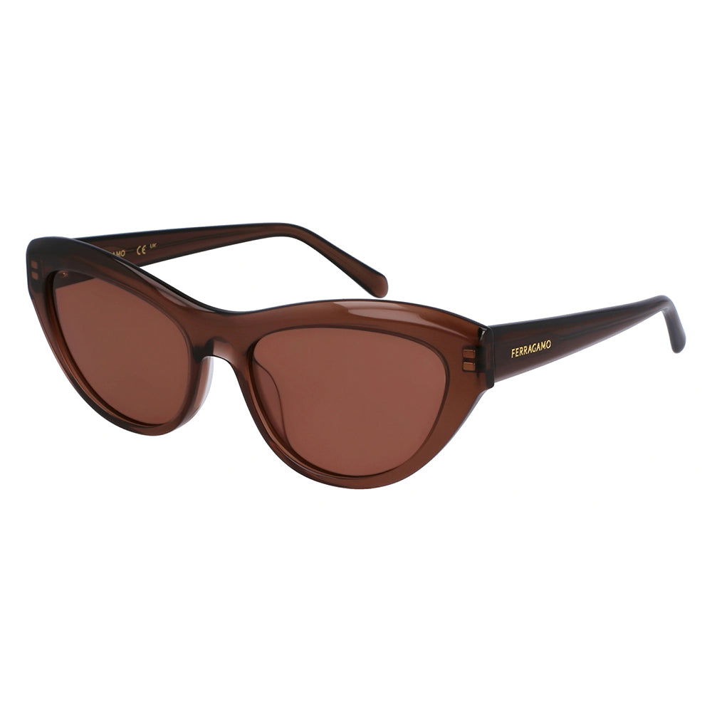Salvatore Ferragamo SF 1103S 232 55 мм женские солнцезащитные очки «кошачий глаз», цвет transparent brown
Salvatore Ferragamo SF 1103S 232 55 мм женские солнцезащитные очки «кошачий глаз», цвет transparent brown