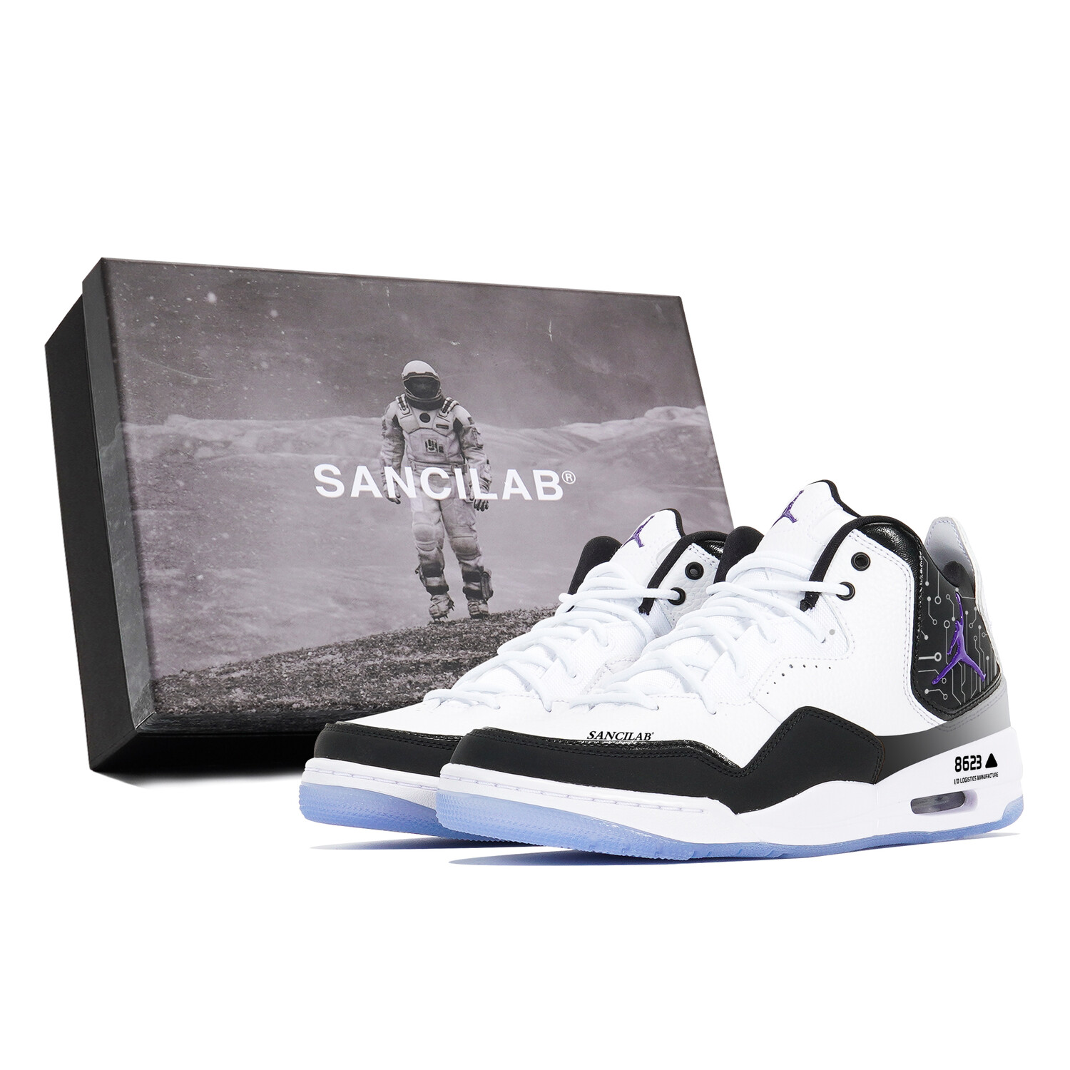 Баскетбольные кроссовки Courtside 23 Vintage Men Mid-Top Black/White Jordan
Баскетбольные кроссовки Courtside 23 Vintage Men Mid-Top Black/White Jordan