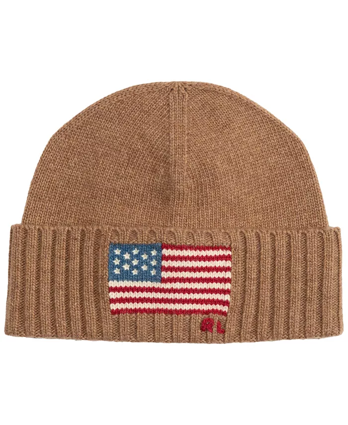 Мужская шапка-бини с флагом Polo Ralph Lauren, загар/бежевый
Мужская шапка-бини с флагом Polo Ralph Lauren, загар/бежевый