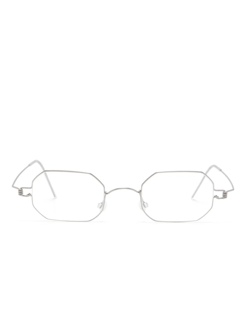 Очки в геометричной оправе Lindberg, серебристый
Очки в геометричной оправе Lindberg, серебристый