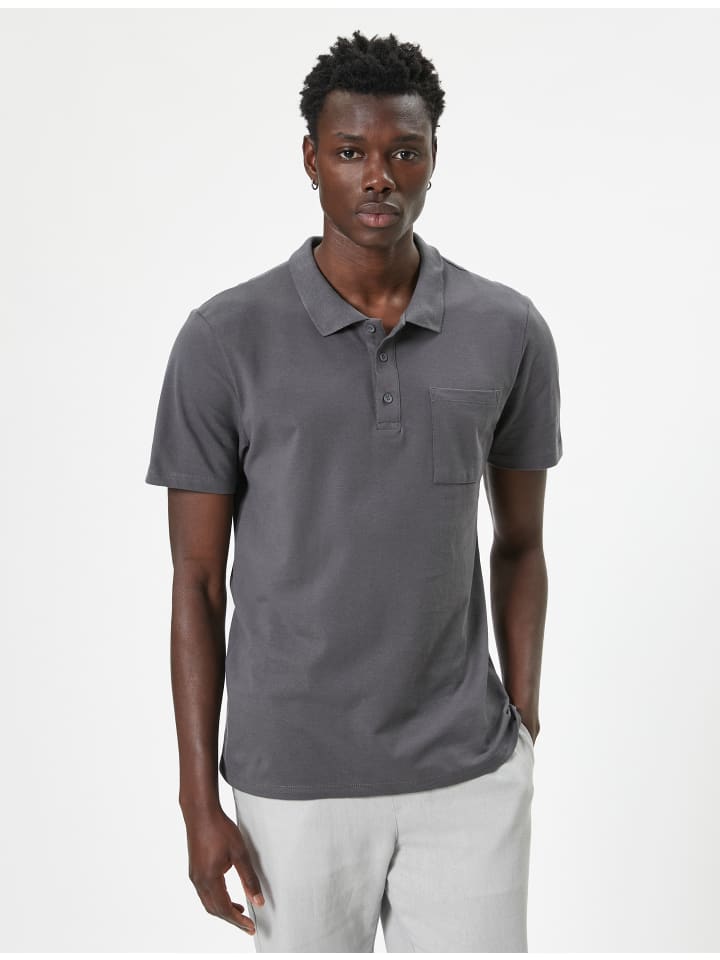 Рубашка-поло KOTON, хаки
Рубашка-поло KOTON, хаки