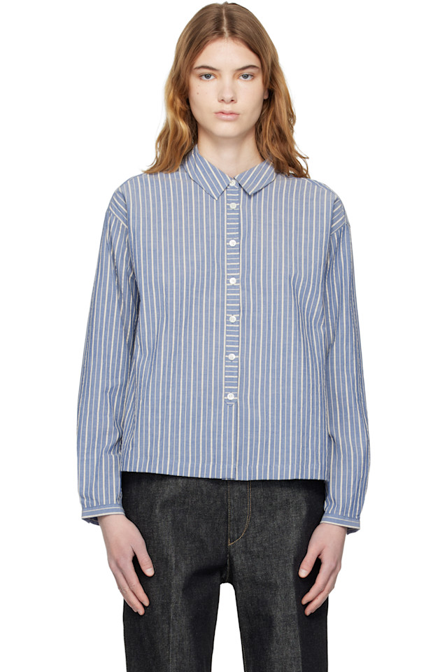 Ymc Синяя рубашка Марианна
Ymc Синяя рубашка Марианна