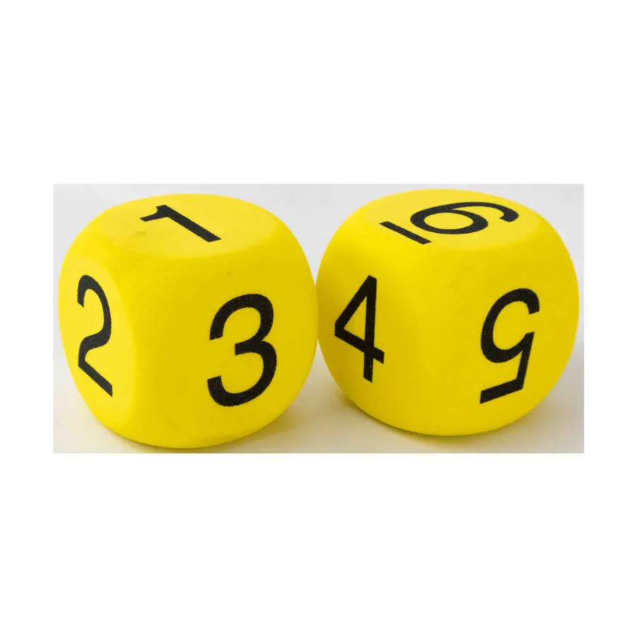 Математические кубики с числами 1–6 (2), Dice - Foam (Koplow)
Математические кубики с числами 1–6 (2), Dice - Foam (Koplow)