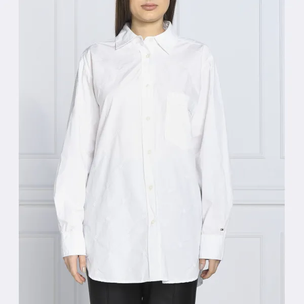 Рубашка оверсайз Tommy Hilfiger, белый
Рубашка оверсайз Tommy Hilfiger, белый