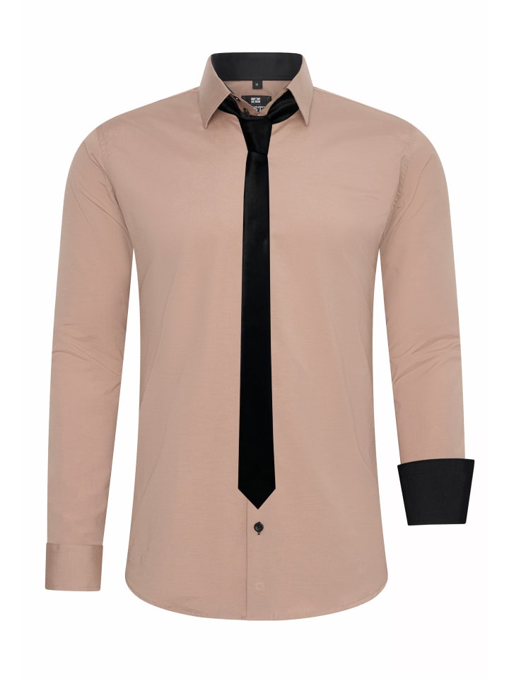 Rusty Neal Рубашка и галстук бежевого цвета
Rusty Neal Рубашка и галстук бежевого цвета