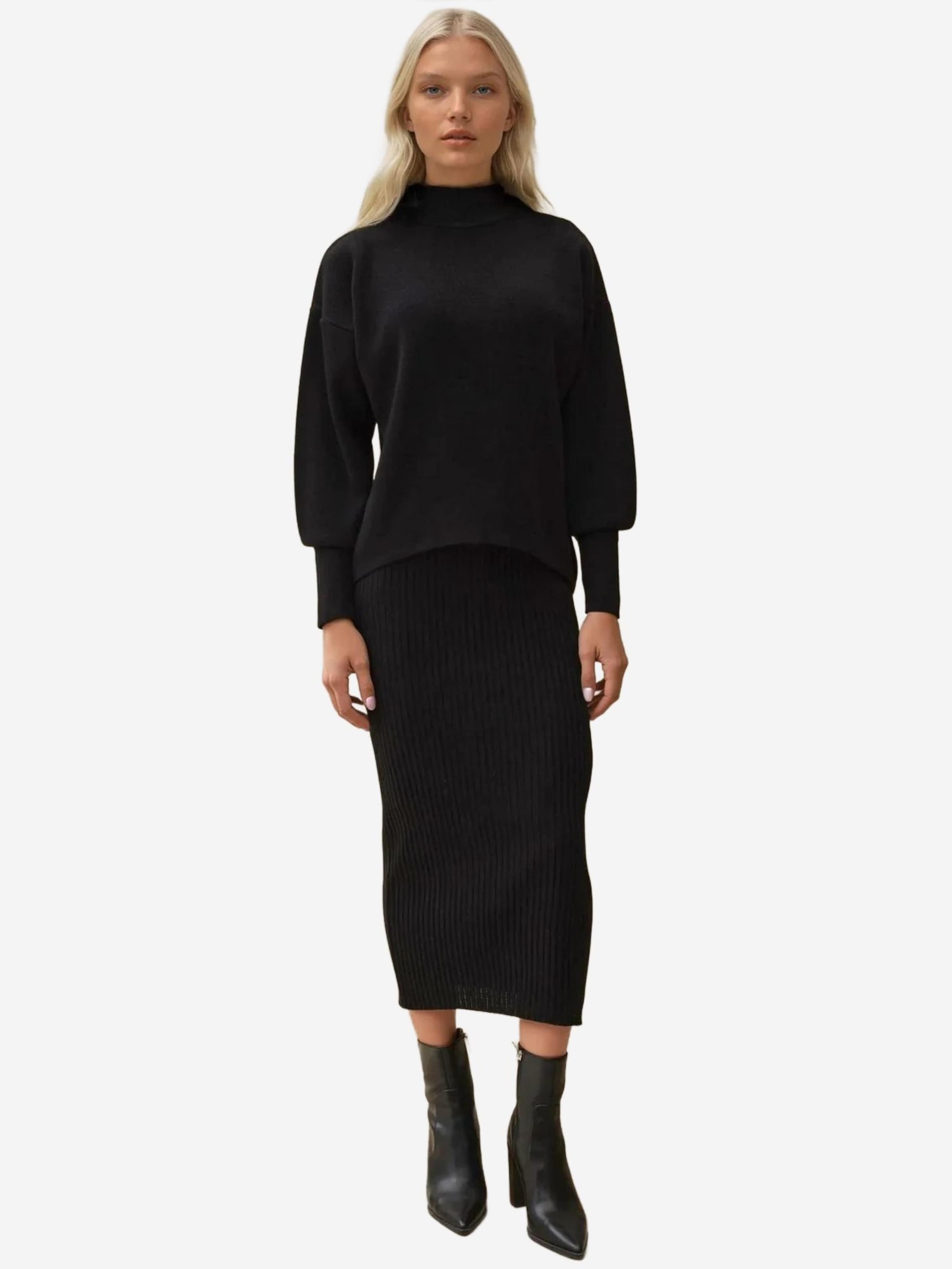 Hiccup Вязаное платье в черном цвете
Hiccup Вязаное платье в черном цвете