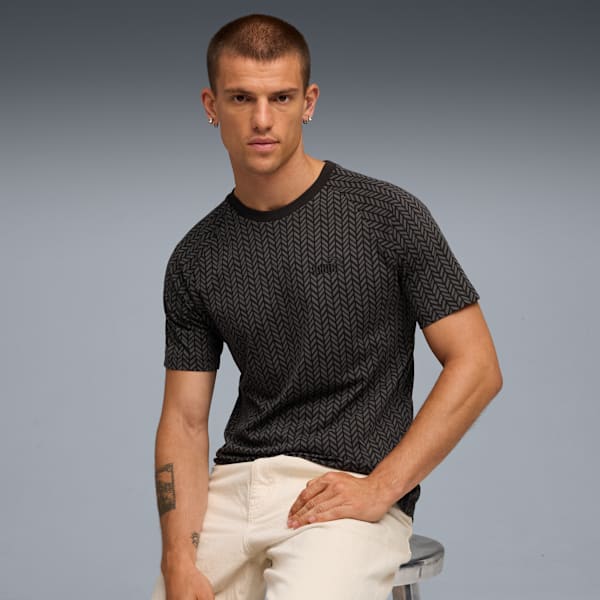 Мужская футболка Puma Essentials Herringbone, черный
Мужская футболка Puma Essentials Herringbone, черный