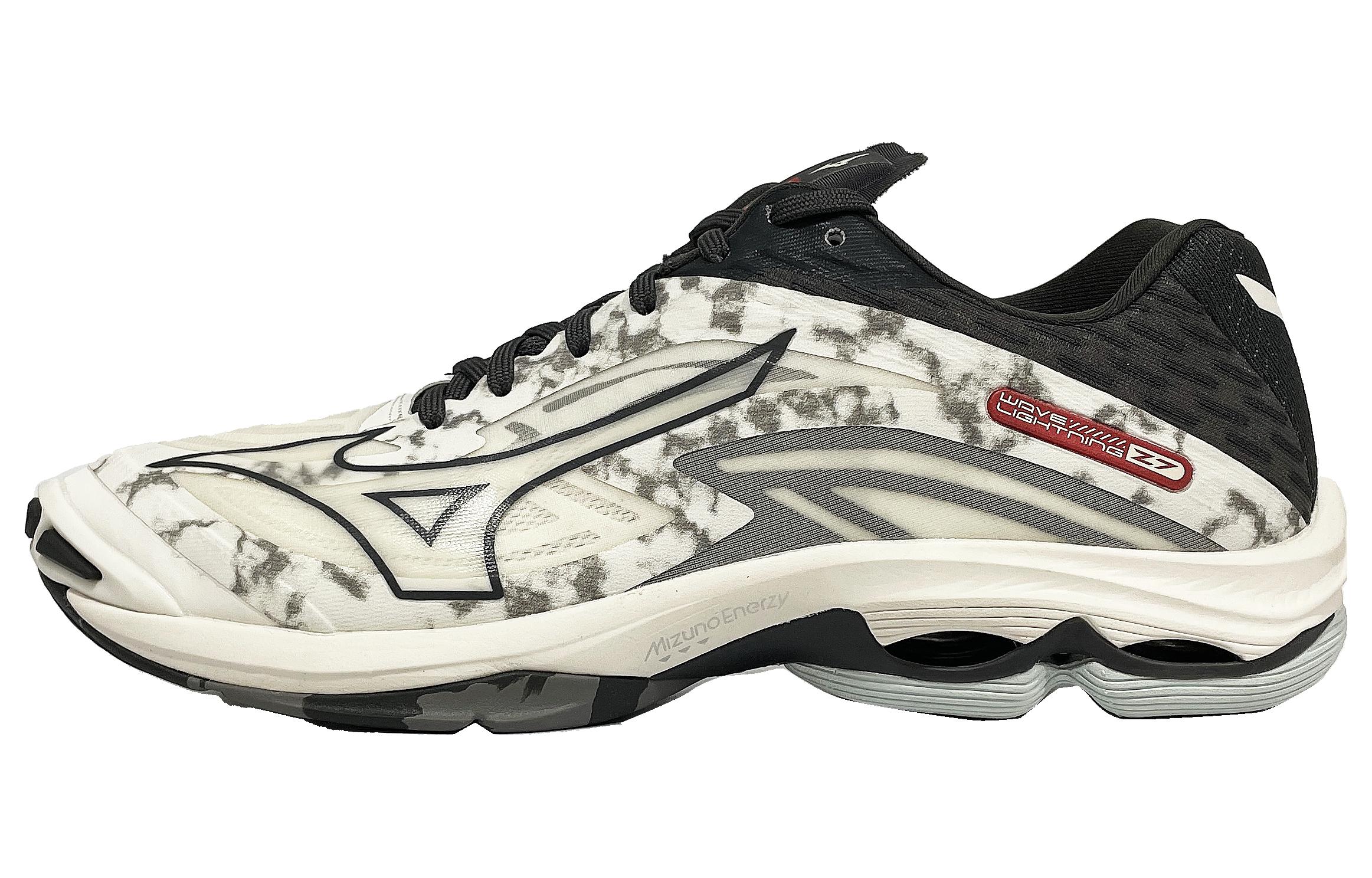 Wave Lightning Z7 'Marble White' Mizuno, Snow/черный/красный
Wave Lightning Z7 'Marble White' Mizuno, Snow/черный/красный