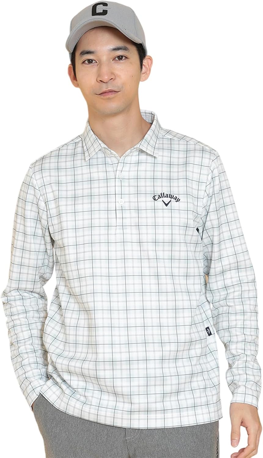 Мужская рубашка-поло Callaway с длинным рукавом (в клетку) / Внутренняя подкладка для гольфа / C24233114, серый
Мужская рубашка-поло Callaway с длинным рукавом (в клетку) / Внутренняя подкладка для гольфа / C24233114, серый