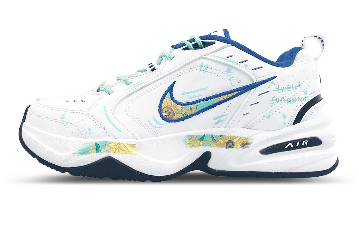 Кроссовки Air Monarch 4 Chunky унисекс с низким верхом, белый/зеленый, синий Nike
Кроссовки Air Monarch 4 Chunky унисекс с низким верхом, белый/зеленый, синий Nike