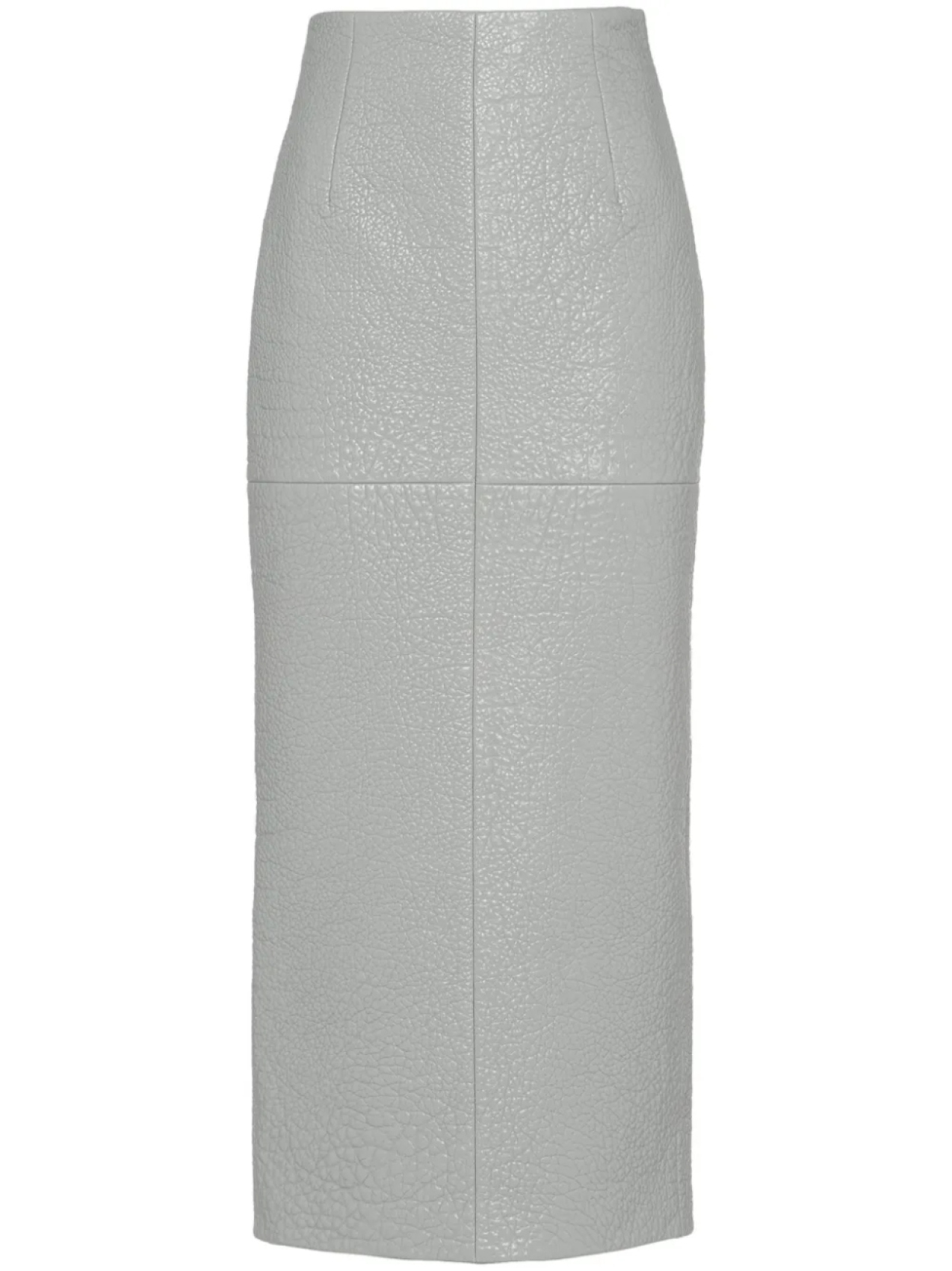 Юбка миди из кожи наппа Prada, серый
Юбка миди из кожи наппа Prada, серый
