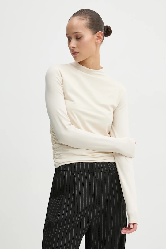 Лонгслив Abercrombie & Fitch, бежевый
Лонгслив Abercrombie & Fitch, бежевый