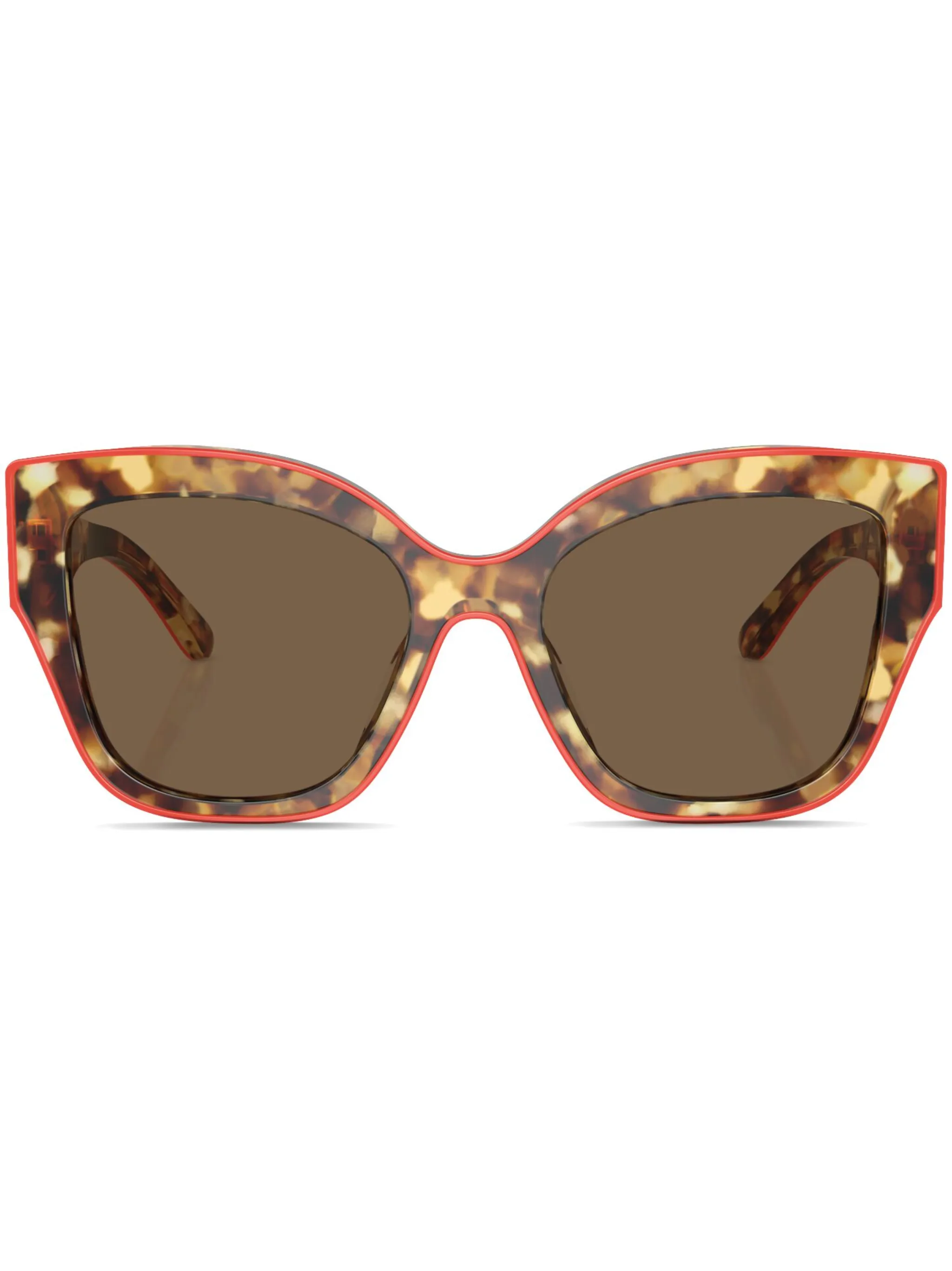 Солнцезащитные очки в оправе кошачий глаз с логотипом Tory Burch, коричневый
Солнцезащитные очки в оправе кошачий глаз с логотипом Tory Burch, коричневый