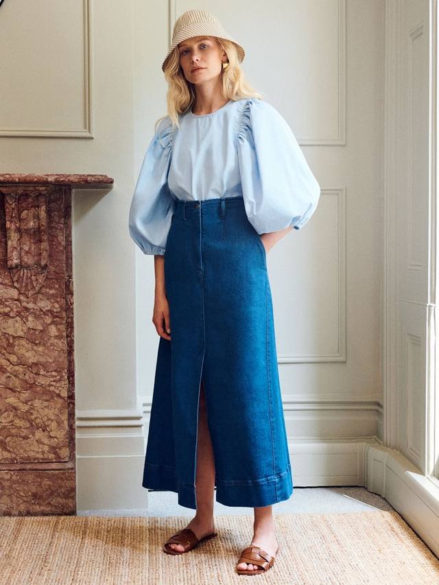 Топ с пышными рукавами от oona VIVERE, цвет Pale Blue
Топ с пышными рукавами от oona VIVERE, цвет Pale Blue