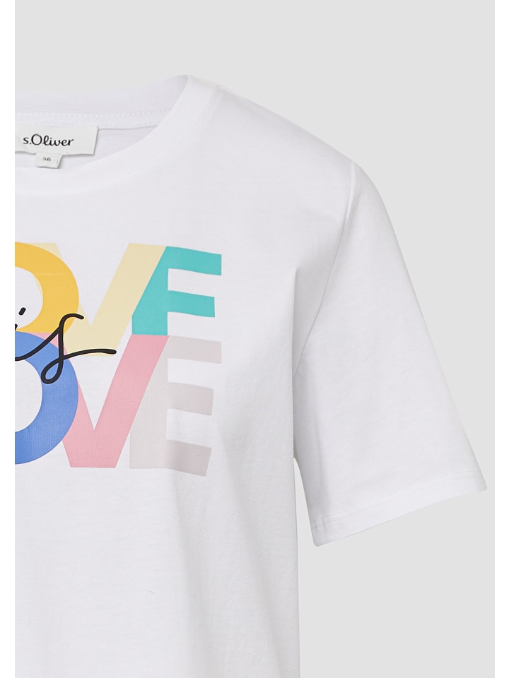 Футболка s.Oliver, белый
Футболка s.Oliver, белый