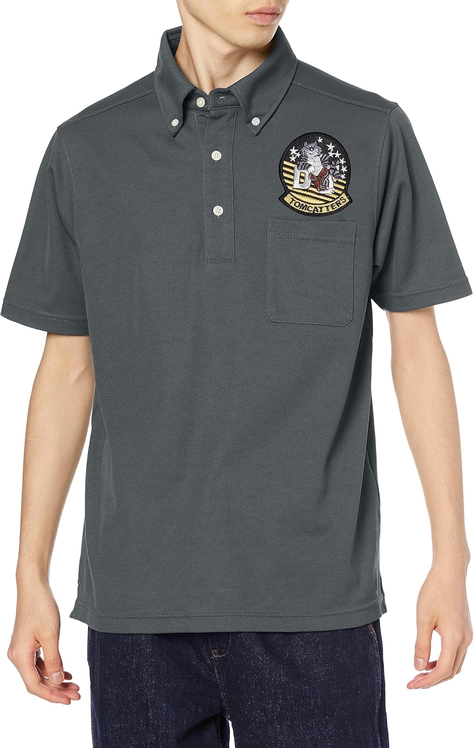 Футболка-поло F-Style F-SD021123 с изображением герба армии США, впитывающая пот, быстросохнущая, с карманами и пуговицами, с коротким рукавом, темно-серая, серая (темно-серая)
Футболка-поло F-Style F-SD021123 с изображением герба армии США, впитывающая пот, быстросохнущая, с карманами и пуговицами, с коротким рукавом, темно-серая, серая (темно-серая)