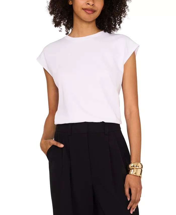 Женская блузка с каплевидными рукавами и расклешенным низом Vince Camuto, белый
Женская блузка с каплевидными рукавами и расклешенным низом Vince Camuto, белый