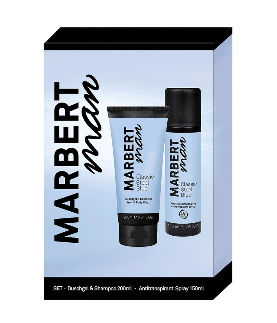 Набор для ухода за телом Marbert Man Classic Steel Blue Antitranspirant & Duschgel, 1 шт.
Набор для ухода за телом Marbert Man Classic Steel Blue Antitranspirant & Duschgel, 1 шт.