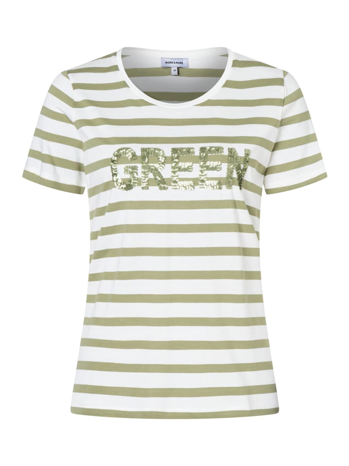 More & More Спортивная рубашка с короткими рукавами в полоску кремово-зеленого цвета, Зеленый, More & More Спортивная рубашка с короткими рукавами в полоску кремово-зеленого цвета
More & More Спортивная рубашка с короткими рукавами в полоску кремово-зеленого цвета, Зеленый, More & More Спортивная рубашка с короткими рукавами в полоску кремово-зеленого цвета