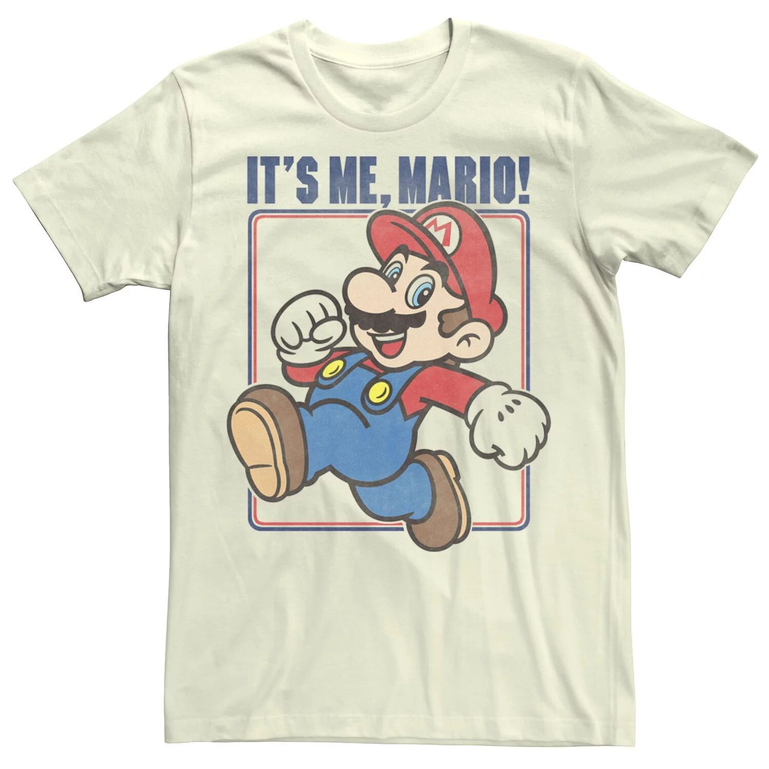 Мужская футболка с портретом Nintendo Super Mario It's Me Mario Licensed Character
Мужская футболка с портретом Nintendo Super Mario It's Me Mario Licensed Character
