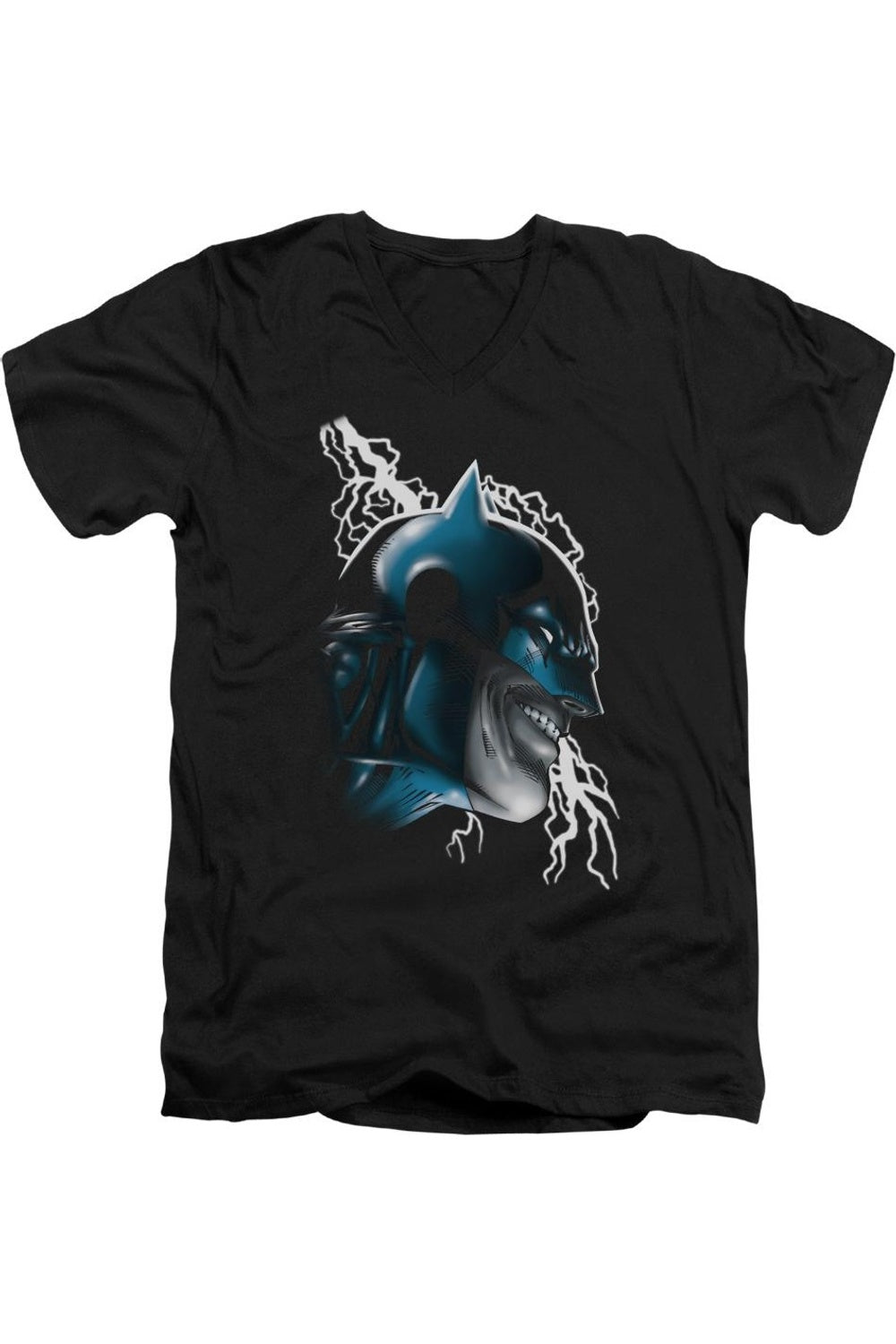 Футболка с коротким рукавом и V-образным вырезом для взрослых Batman Crazy Grin Gildan, черный
Футболка с коротким рукавом и V-образным вырезом для взрослых Batman Crazy Grin Gildan, черный