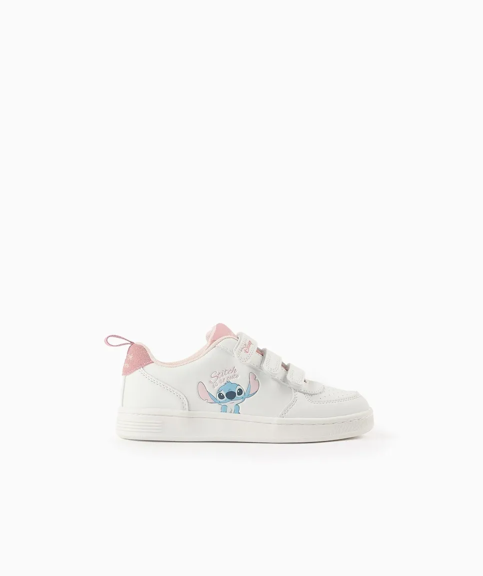 Детские низкие кроссовки для девочки с застежкой-липучкой, мотив Стич Zippy, белый
Детские низкие кроссовки для девочки с застежкой-липучкой, мотив Стич Zippy, белый