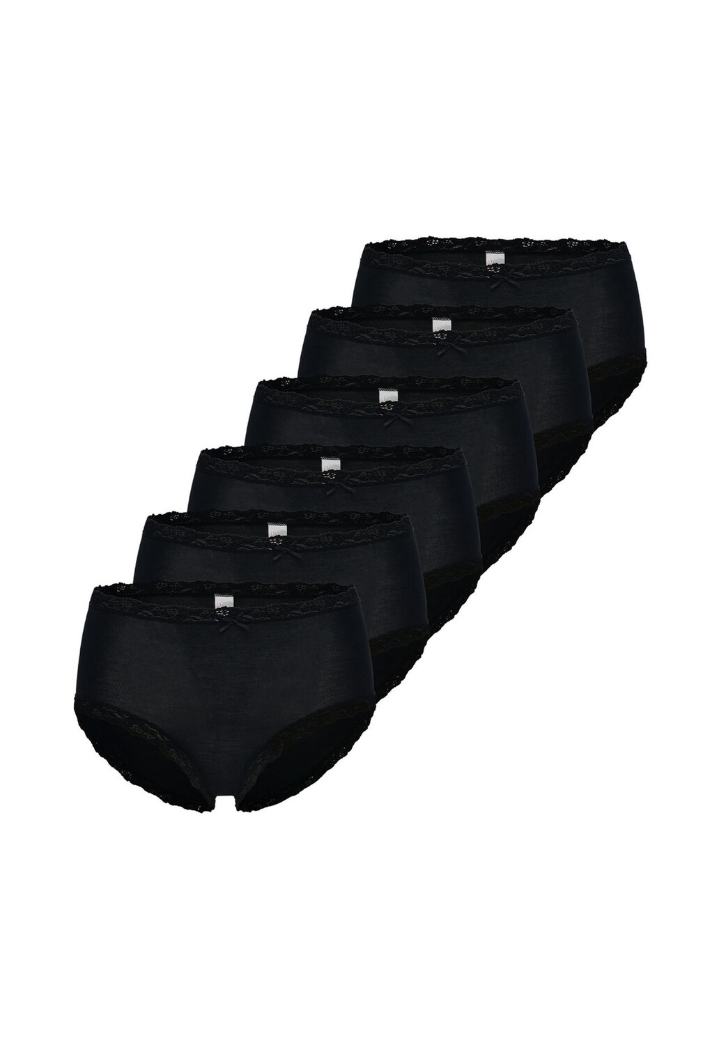 Трусики на талии, набор из 6 шт., уютный Nina von C., черный
Трусики на талии, набор из 6 шт., уютный Nina von C., черный