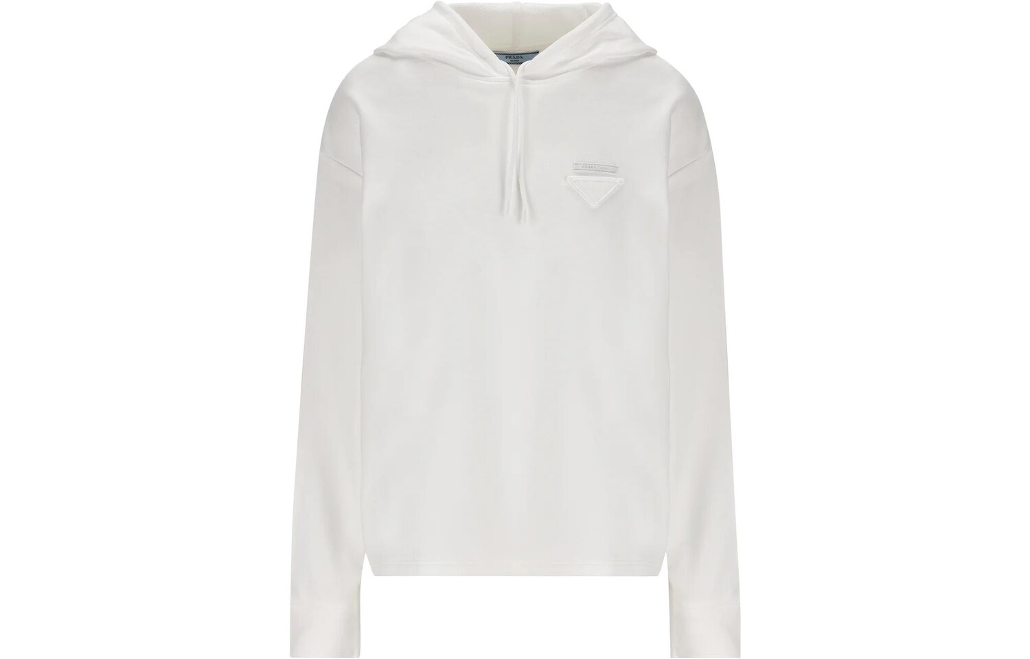 Толстовка женская Prada Triangle-logo, белый
Толстовка женская Prada Triangle-logo, белый