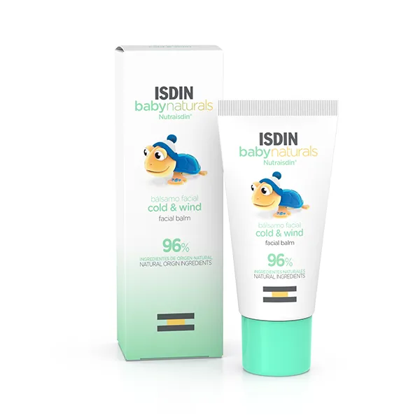 Ежедневный увлажняющий крем для лица Bálsamo Facial Cold&Wind Baby Naturals Isdin, 30 ml
Ежедневный увлажняющий крем для лица Bálsamo Facial Cold&Wind Baby Naturals Isdin, 30 ml