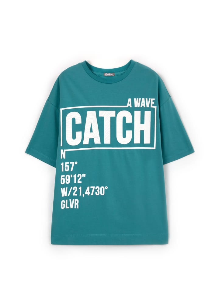 Футболка Gulliver, бирюзовый
Футболка Gulliver, бирюзовый