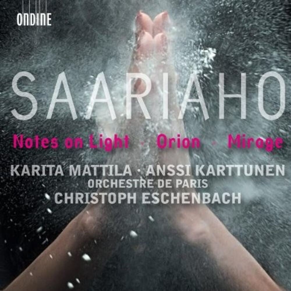 Диск CD Saariaho: Notes on Light / Orion / Mirage - Kaija Saariaho, Christoph Eschenbach, Karita Mattila, Anssi Karttunen, Orchestre de Paris
Диск CD Saariaho: Notes on Light / Orion / Mirage - Kaija Saariaho, Christoph Eschenbach, Karita Mattila, Anssi Karttunen, Orchestre de Paris