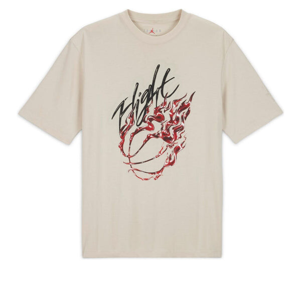 Футболка с рисунком полета Трэвиса Скотта Air Jordan, бежевый
Футболка с рисунком полета Трэвиса Скотта Air Jordan, бежевый