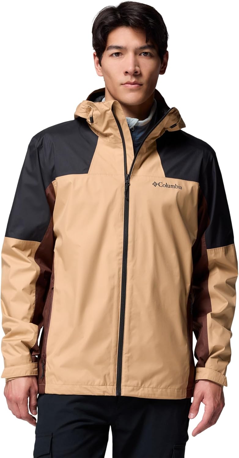 Водонепроницаемая куртка-дождевик Columbia Men's Inner Limits III, Canoe/Black/Tobacco
Водонепроницаемая куртка-дождевик Columbia Men's Inner Limits III, Canoe/Black/Tobacco