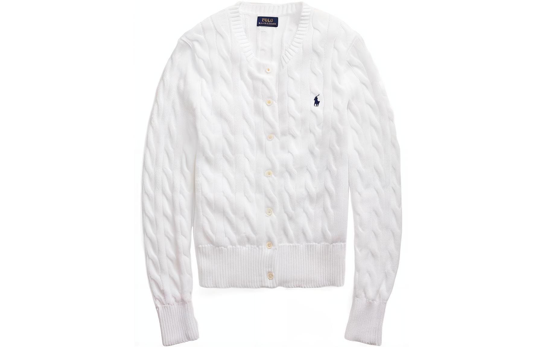 Polo Ralph Lauren Вязаный свитер SS22 женский белый
Polo Ralph Lauren Вязаный свитер SS22 женский белый