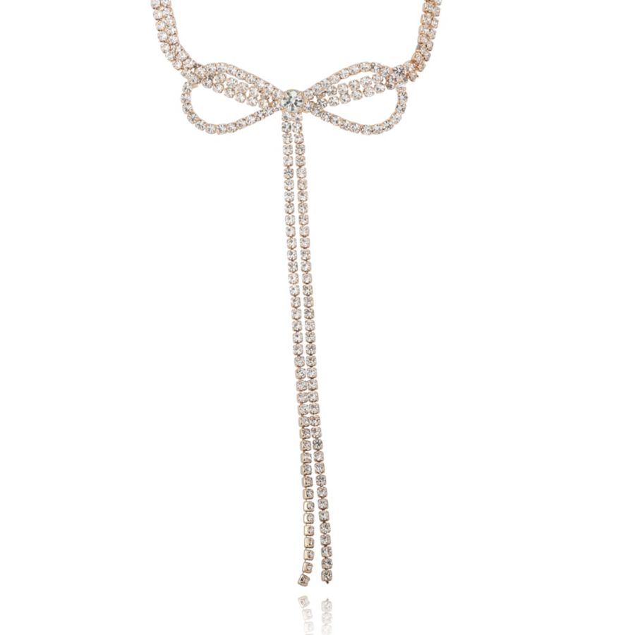 Колье-лариата BCBG Generation Crystal Double Strand Bow BCBGeneration, Gold/clear
Колье-лариата BCBG Generation Crystal Double Strand Bow BCBGeneration, Gold/clear
