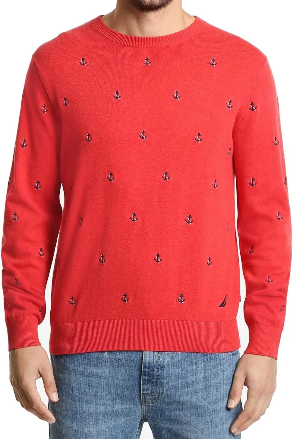 Свитер Nautica с длинным рукавом и круглым вырезом
Свитер Nautica с длинным рукавом и круглым вырезом