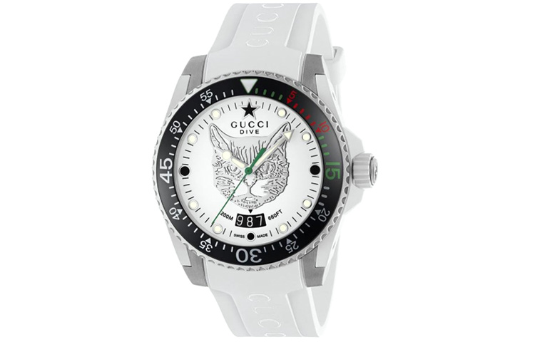 GUCCI Часы Dive Collection Wrist Watch Quartz Movement Rubber Strap White Dial Men's Watch
GUCCI Часы Dive Collection Wrist Watch Quartz Movement Rubber Strap White Dial Men's Watch
