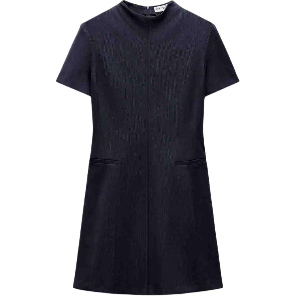 ZARA ZW Series платья с коротким рукавом женские sea blue
ZARA ZW Series платья с коротким рукавом женские sea blue