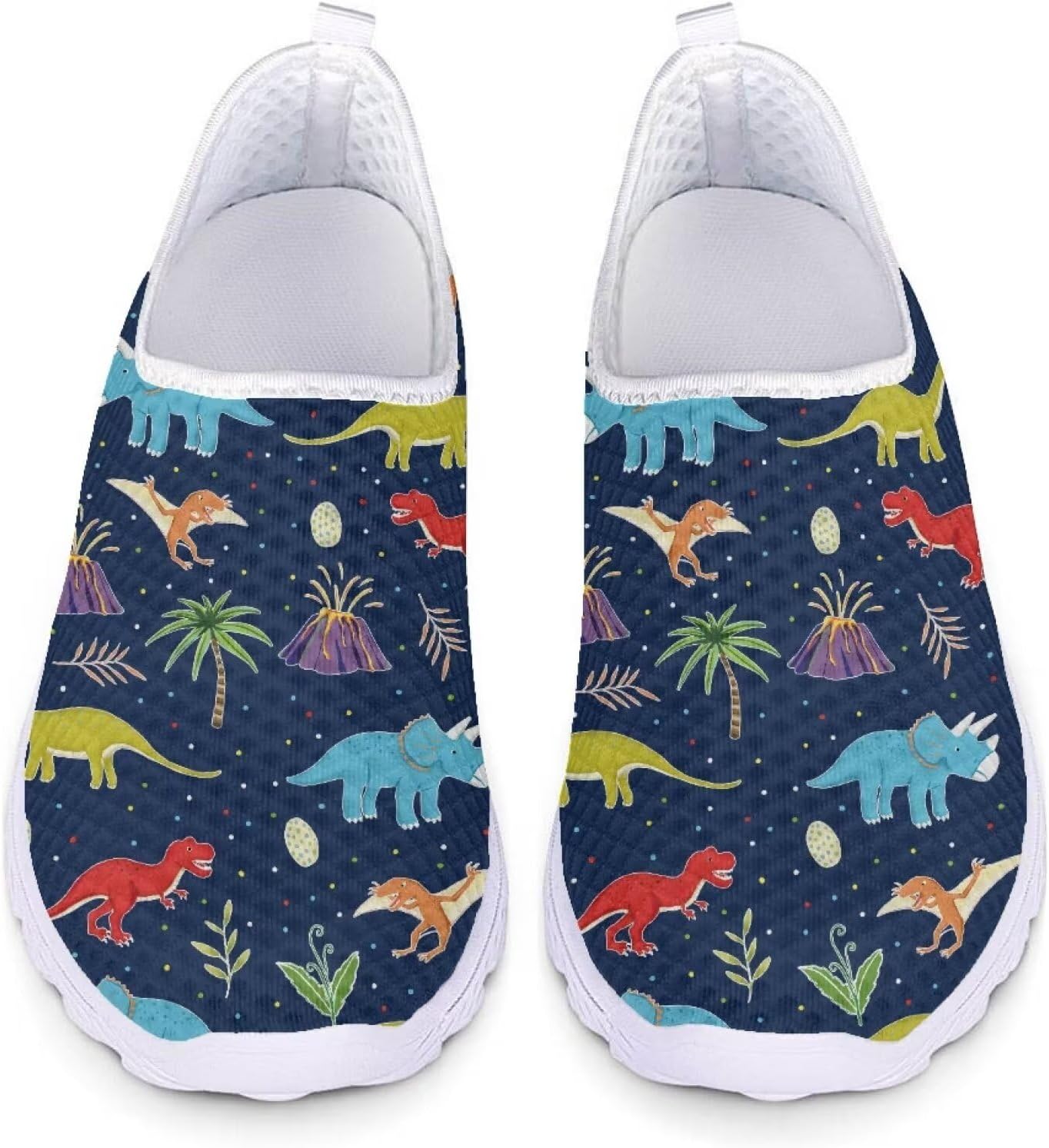 Кроссовки из сетки для женщин и мужчин, прогулочная обувь, без шнурков, противоскользящие, размер США 5-12, спортивная одежда Xixirimido, Cartoon Dinosaur
Кроссовки из сетки для женщин и мужчин, прогулочная обувь, без шнурков, противоскользящие, размер США 5-12, спортивная одежда Xixirimido, Cartoon Dinosaur