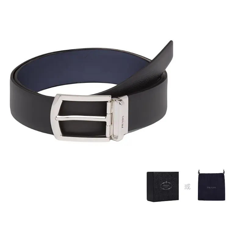 Реверсивный ремень Prada, черный
Реверсивный ремень Prada, черный