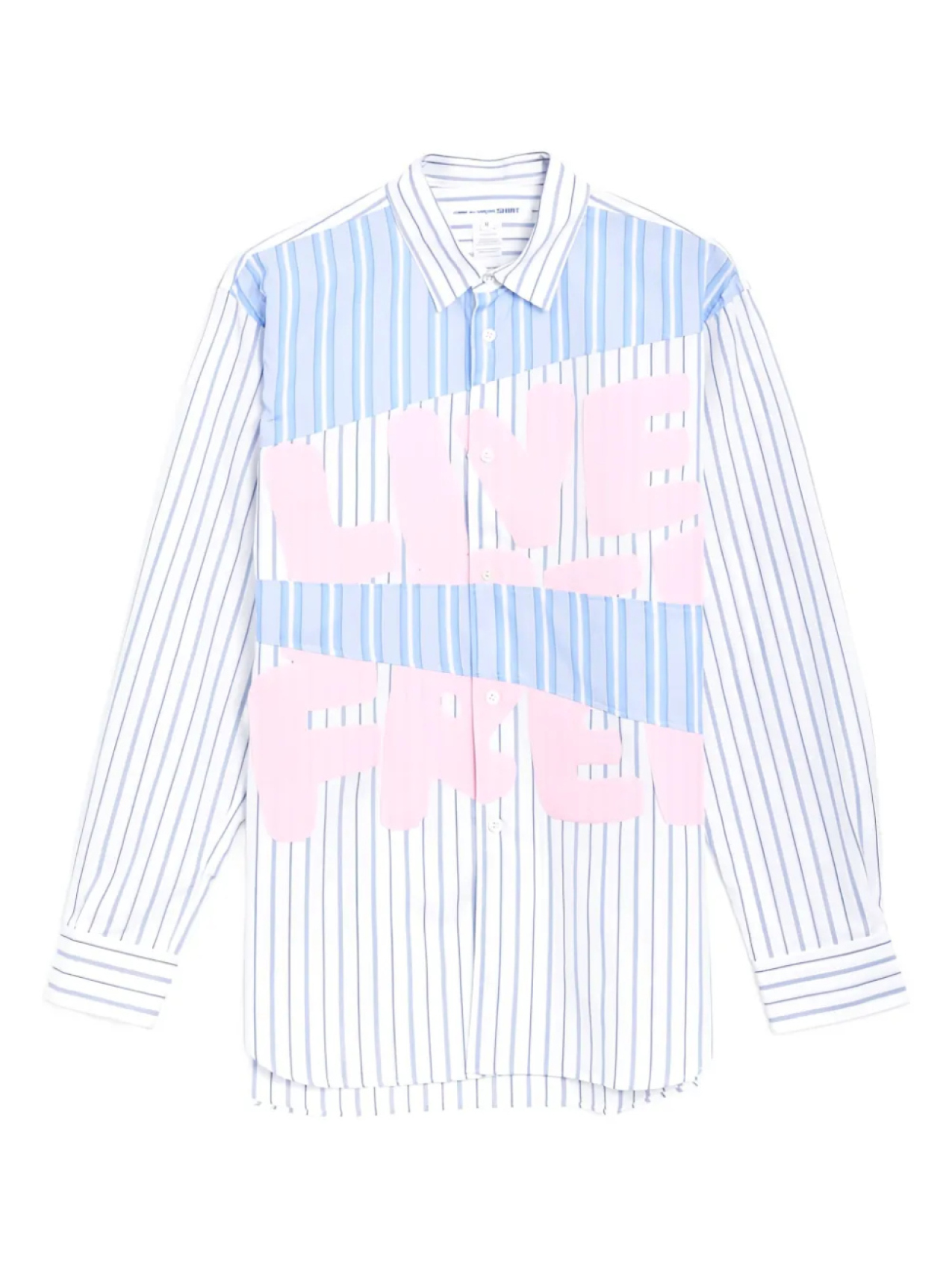 Comme Des Garçons Shirt поплиновая рубашка, белый
Comme Des Garçons Shirt поплиновая рубашка, белый