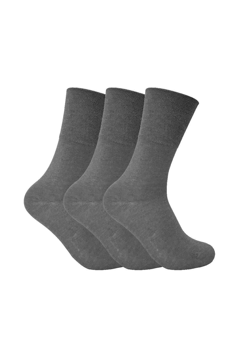 3 пары неэластичных термоносков для диабетиков, препятствующих плохому кровообращению Sock Snob, серый
3 пары неэластичных термоносков для диабетиков, препятствующих плохому кровообращению Sock Snob, серый