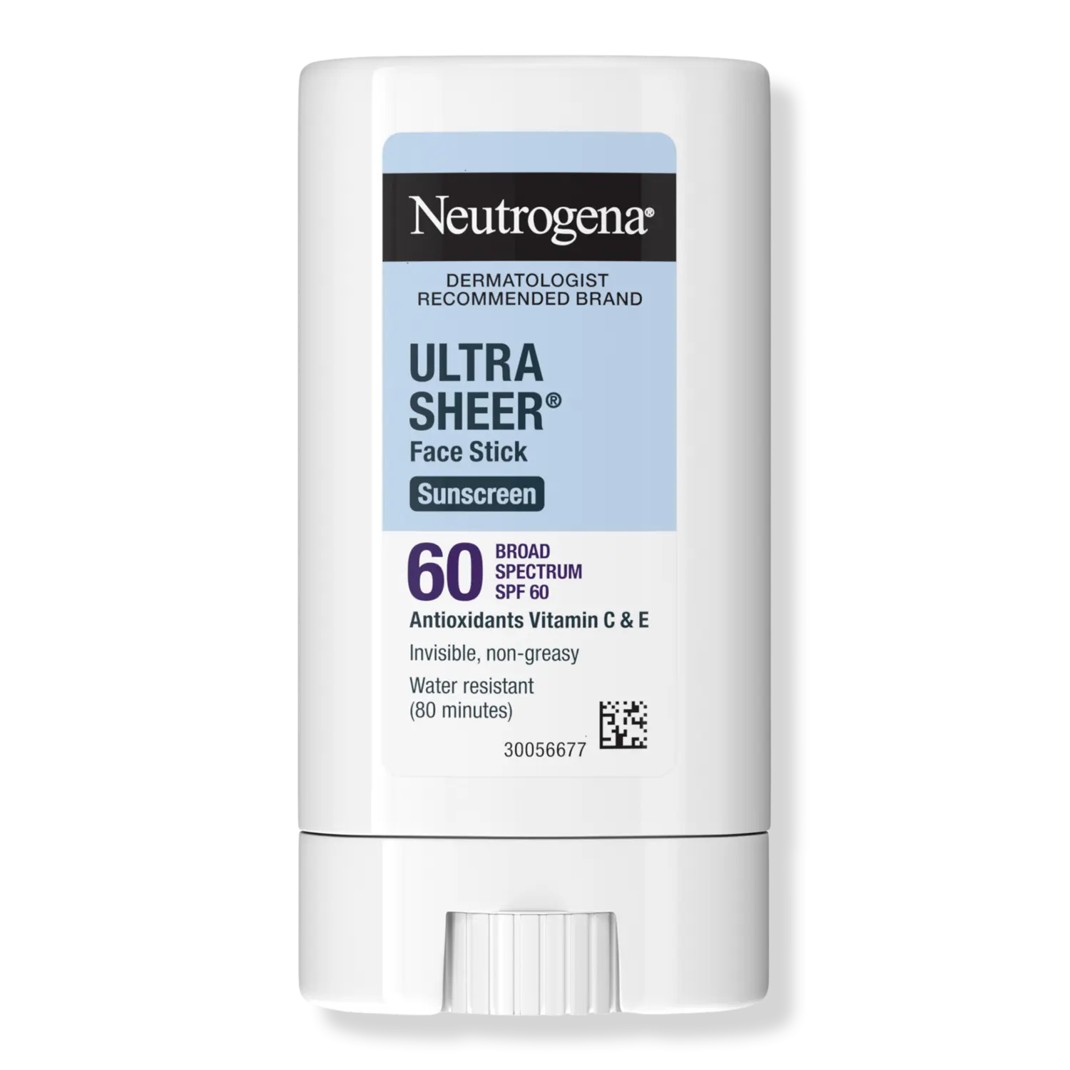 Ультралегкий нежирный солнцезащитный стик для лица с SPF 60 Neutrogena
Ультралегкий нежирный солнцезащитный стик для лица с SPF 60 Neutrogena