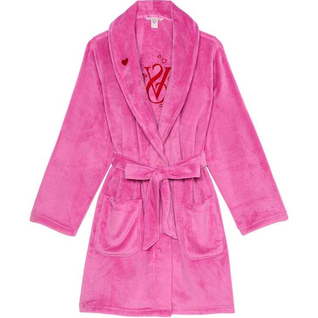 Victoria's Secret Женский халат для сна ярко-розовый
Victoria's Secret Женский халат для сна ярко-розовый