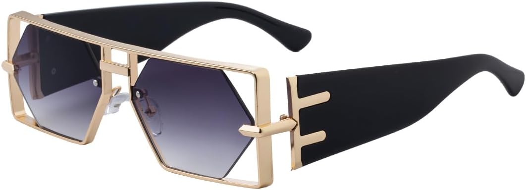 Металлические квадратные солнцезащитные очки с ажурной оправой в стиле ретро с защитой от УФ-излучения для мужчин, идеи для вождения и активного отдыха на природе GDKPJDT, 2
Металлические квадратные солнцезащитные очки с ажурной оправой в стиле ретро с защитой от УФ-излучения для мужчин, идеи для вождения и активного отдыха на природе GDKPJDT, 2