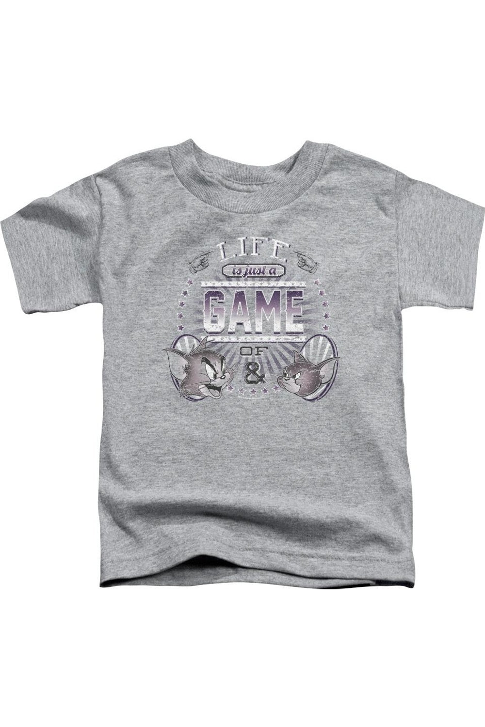Футболка с коротким рукавом для детей Tom And Jerry "Жизнь - игра" Gildan, Athletic Heather
Футболка с коротким рукавом для детей Tom And Jerry "Жизнь - игра" Gildan, Athletic Heather